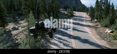 STUNT-SZENE, SCHNELL UND WÜTEND 7, 2015 Stockfoto