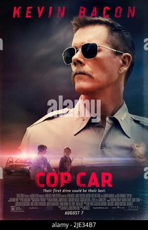 KEVIN BACON-POSTER, COP-AUTO, 2015 Stockfoto