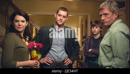 LAUREN GRAHAM, LUKAS KLEINTANK, JOSH WIGGINS, Thomas Haden Church, MAX, 2015 Stockfoto