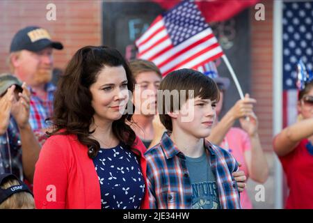 LAUREN GRAHAM, JOSH WIGGINS, MAX, 2015 Stockfoto