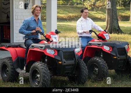 CHRIS HEMSWORTH, ED HELMS, Urlaub, 2015 Stockfoto