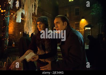 SARAH WAYNE CALLIES, NICOLAS CAGE, ZAHLEN DIE GHOST, 2015 Stockfoto