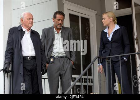 ANTHONY HOPKINS, Jeffrey Dean Morgan, Abbie Cornish, Trost, 2015 Stockfoto