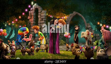 JONATHAN, Dracula, Dennis, MAVIS, HOTEL TRANSYLVANIA 2, 2015 Stockfoto