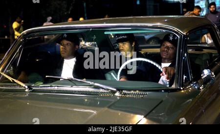 COREY HAWKINS, O'SHEA Jackson jr., Jason Mitchell, STRAIGHT OUTTA COMPTON, 2015 Stockfoto