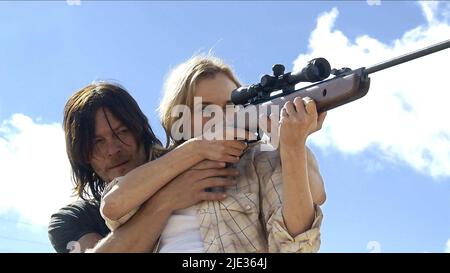 NORMAN REEDUS, Diane Kruger, SKY, 2015 Stockfoto