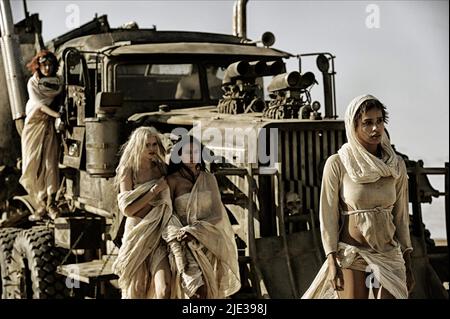 KEOUGH, LEE, EATON, KRAVITZ, MAD MAX: FURY ROAD, 2015 Stockfoto