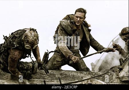 TOM HARDY, MAD MAX: FURY ROAD, 2015 Stockfoto