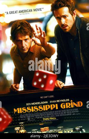 REYNOLDS, POSTER, MISSISSIPPI GRIND, 2015 Stockfoto