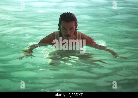 LUKE EVANS, HOCHHAUS, 2015 Stockfoto