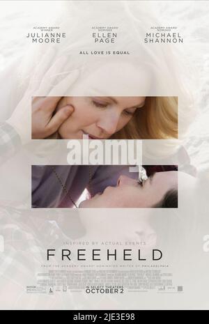 MOORE, POSTER, FREEHELD, 2015 Stockfoto