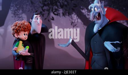 DENNIS, DRACULA, VLAD, HOTEL TRANSYLVANIA 2, 2015 Stockfoto