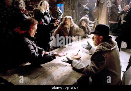 TARANTINO,RUSSELL,LEIGH,ROTH, THE HATEFUL EIGHT, 2015 Stockfoto