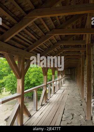 Teil der Kamianets-Podilskyi Burg Stockfoto