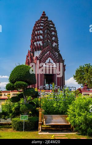 Prachuap Khiri Khan City Pillar Shrine in Thailand Stockfoto