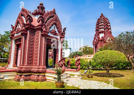 Prachuap Khiri Khan City Pillar Shrine in Thailand Stockfoto