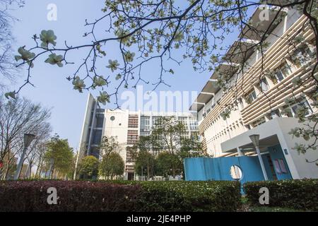 Zhejiang ningang yinzhou und Hochschulpark Universitätscampus Stockfoto
