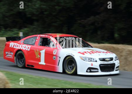 Chevrolet SS American NASCar Muscle Car beim Festival of Speed 2022 in Goodwood, Sussex, Großbritannien Stockfoto