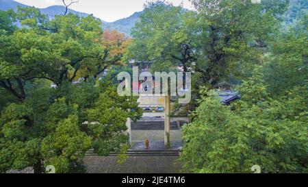 Zhejiang ningang yinzhou gainesville Stadt Jin E templeb Stockfoto