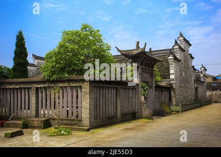 Zhejiang ningang yinzhou Ahnenhalle Tempel alten Gebäuden Stockfoto