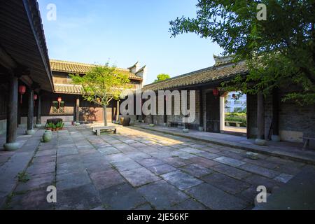 Zhejiang ningang yinzhou Beizkohl Museum Ausstellung das alte Haus Stockfoto