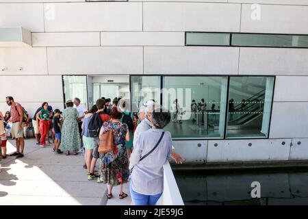 Grotte COSQUER (Replik) Stockfoto