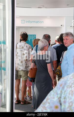 Grotte COSQUER (Replik) Stockfoto