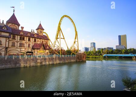 Zhejiang ningang Reise Sehenswürdigkeiten yinzhou Stockfoto