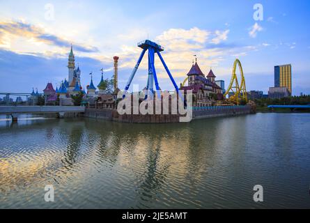 Zhejiang ningang Reise Sehenswürdigkeiten yinzhou Stockfoto