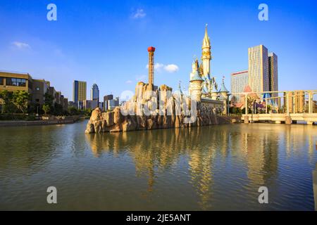 Zhejiang ningang Reise Sehenswürdigkeiten yinzhou Stockfoto