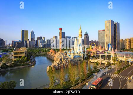 Zhejiang ningang Reise Sehenswürdigkeiten yinzhou Stockfoto