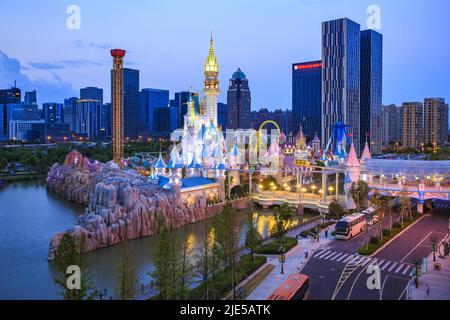 Zhejiang ningang Reise Sehenswürdigkeiten yinzhou Stockfoto