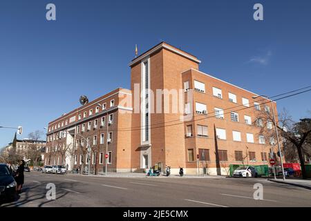 Madrid, Spanien. Institut für Angewandte Physik Leonardo Torres Quevedo vom CSIC (Spanischer nationaler Forschungsrat) Stockfoto