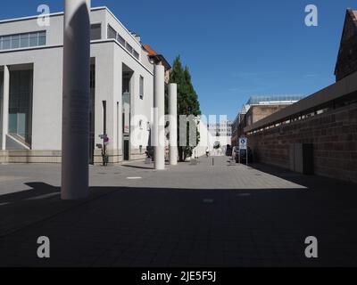 NÜRNBERG, DEUTSCHLAND - CA. JUNI 2022: Germanisches Nationalmuseum, Übersetzung Deutsches Nationalmuseum Stockfoto