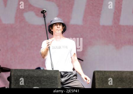 Landgraaf, Niederlande 19. juni 2022 Turnstile live beim Pinkpop Festival 2022 © Roberto Finizio/ Alamy Stockfoto