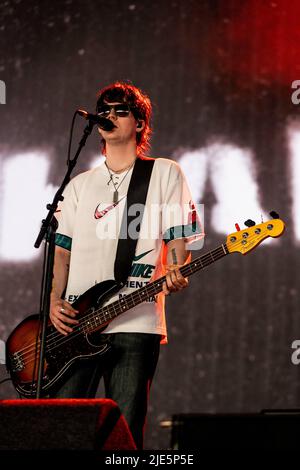 Landgraaf, Niederlande 19. juni 2022 Inhaler live beim Pinkpop Festival 2022 © Roberto Finizio/ Alamy Stockfoto