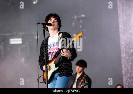 Landgraaf, Niederlande 19. juni 2022 Inhaler live beim Pinkpop Festival 2022 © Roberto Finizio/ Alamy Stockfoto