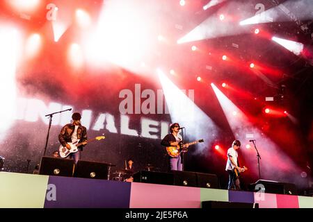 Landgraaf, Niederlande 19. juni 2022 Inhaler live beim Pinkpop Festival 2022 © Roberto Finizio/ Alamy Stockfoto