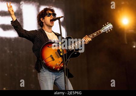 Landgraaf, Niederlande 19. juni 2022 Inhaler live beim Pinkpop Festival 2022 © Roberto Finizio/ Alamy Stockfoto