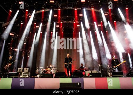 Landgraaf, Niederlande 19. juni 2022 Interpol live beim Pinkpop Festival 2022 © Roberto Finizio/ Alamy Stockfoto