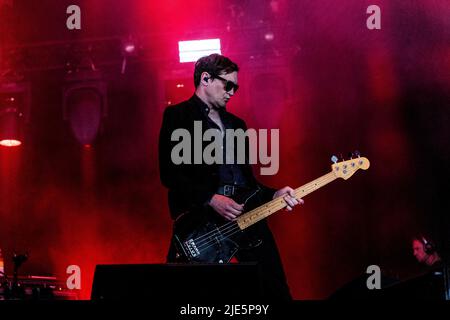 Landgraaf, Niederlande 19. juni 2022 Interpol live beim Pinkpop Festival 2022 © Roberto Finizio/ Alamy Stockfoto