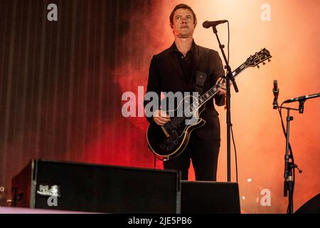 Landgraaf, Niederlande 19. juni 2022 Interpol live beim Pinkpop Festival 2022 © Roberto Finizio/ Alamy Stockfoto