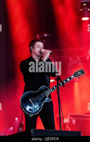 Landgraaf, Niederlande 19. juni 2022 Interpol live beim Pinkpop Festival 2022 © Roberto Finizio/ Alamy Stockfoto