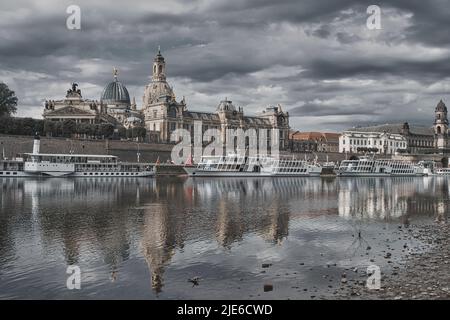 Altstadt von dresden Stockfoto