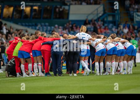 Freitag, 24.. Juni 2022. . England vs. Niederlande. International freundlich in Elland Road (Leeds, Großbritannien). Stockfoto