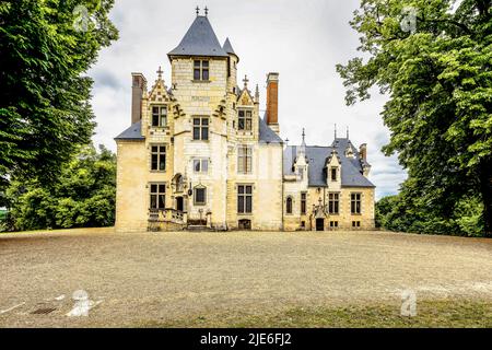 Château de Candé, Monts, Indre-et-Loire, Frankreich. Stockfoto