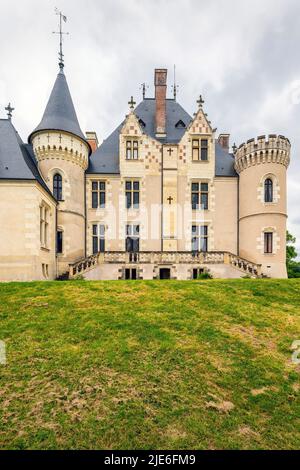 Château de Candé, Monts, Indre-et-Loire, Frankreich. Stockfoto