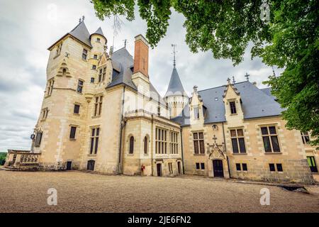 Château de Candé, Monts, Indre-et-Loire, Frankreich. Stockfoto