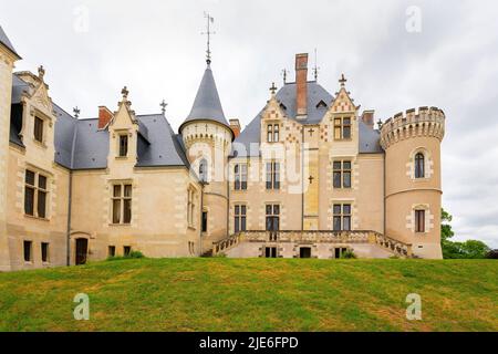 Château de Candé, Monts, Indre-et-Loire, Frankreich. Stockfoto