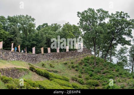 Gongsanseong alte Festung des Königreichs Baekje in Gongju, Provinz Chungcheongnam, Südkorea am 19. Juni 2022 Stockfoto